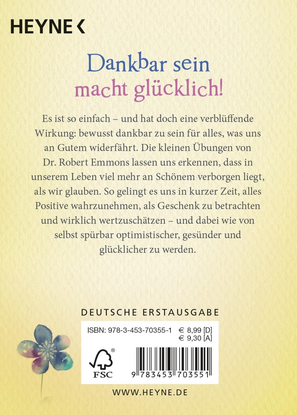 Beispielinhalt (Bild) Das kleine Buch der Dankbarkeit