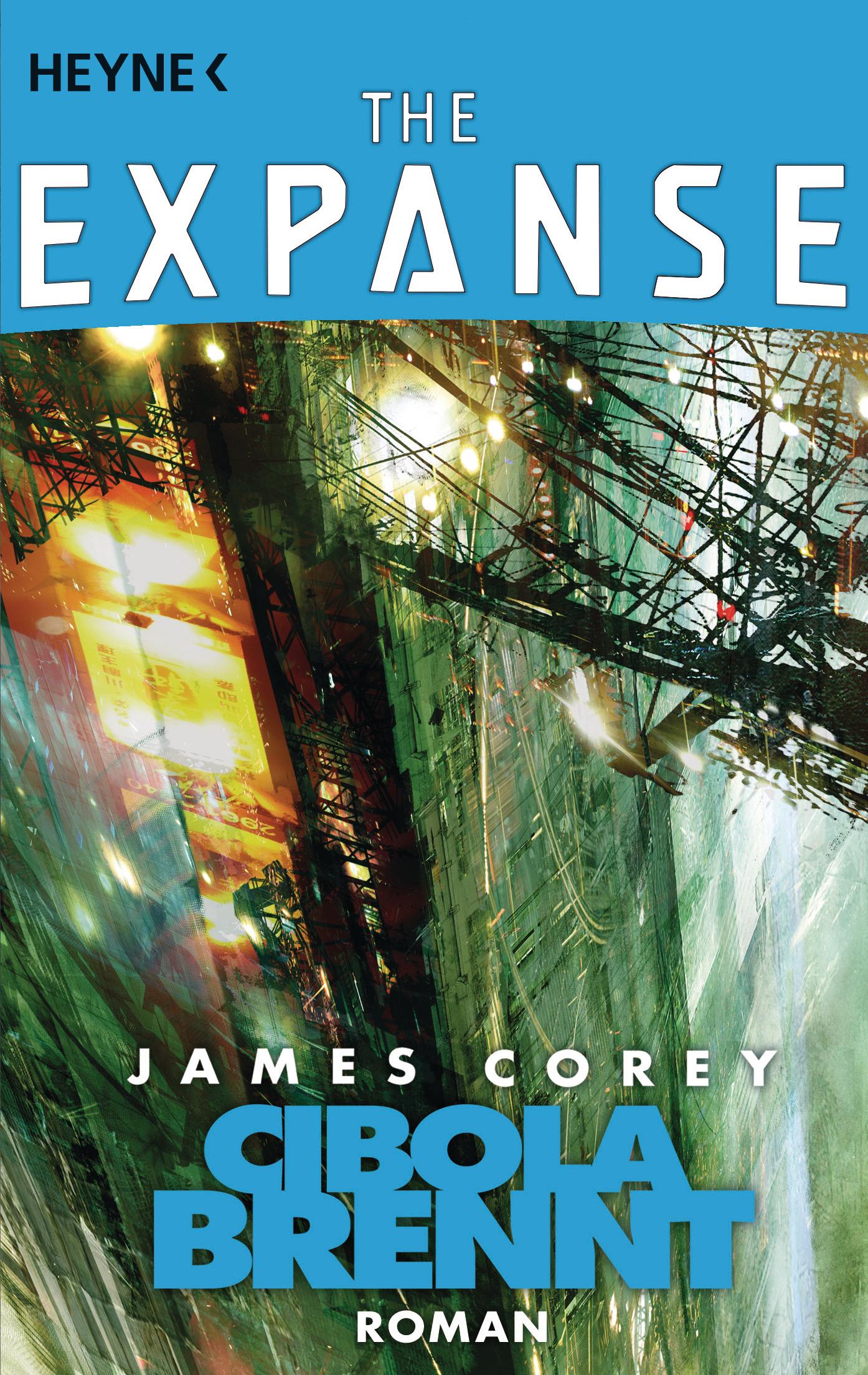 Vorderes Coverbild The Expanse 045. Cibola brennt