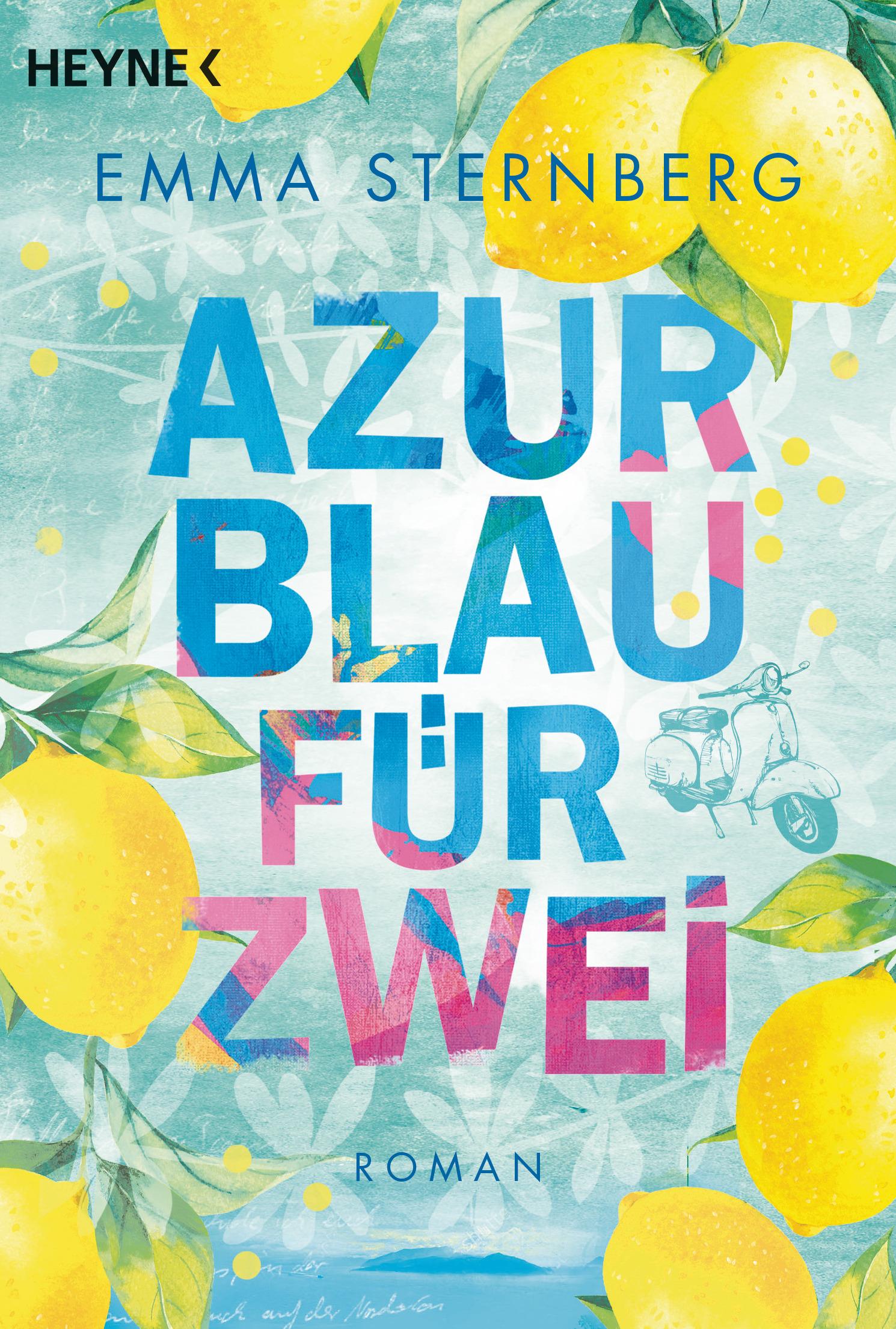 Vorderes Coverbild Azurblau für zwei