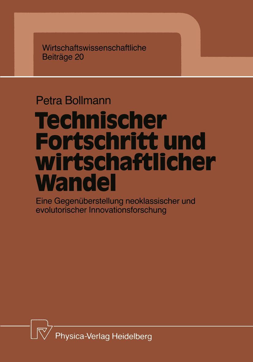 Vorderes Coverbild Technischer Fortschritt und wirtschaftlicher Wandel
