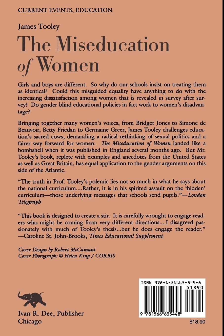 Rückseitencover Miseducation of Women