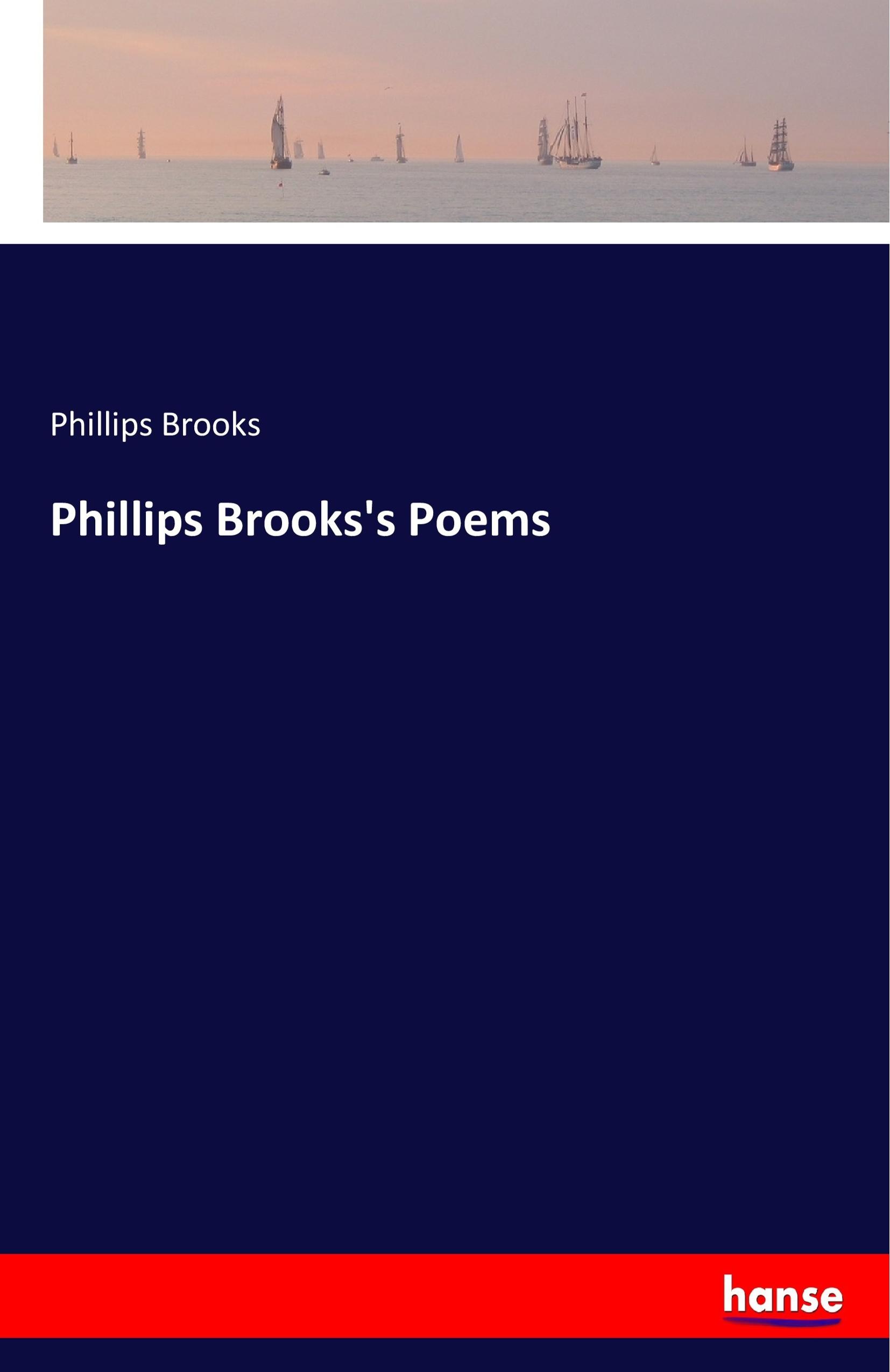 Vorderes Coverbild Phillips Brooks's Poems