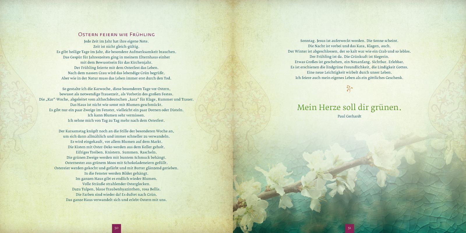 Beispielinhalt (Bild) Für alles gibt es eine Zeit