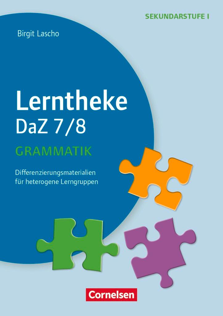Vorderes Coverbild Lerntheke - DaZ Grammatik: 7/8