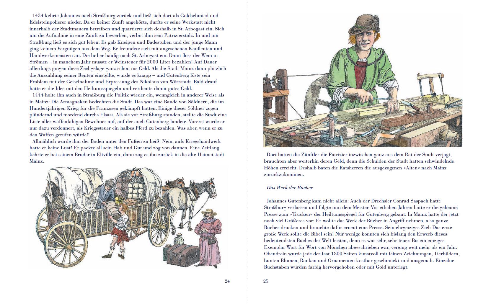 Beispielinhalt (Bild) Johannes Gutenberg