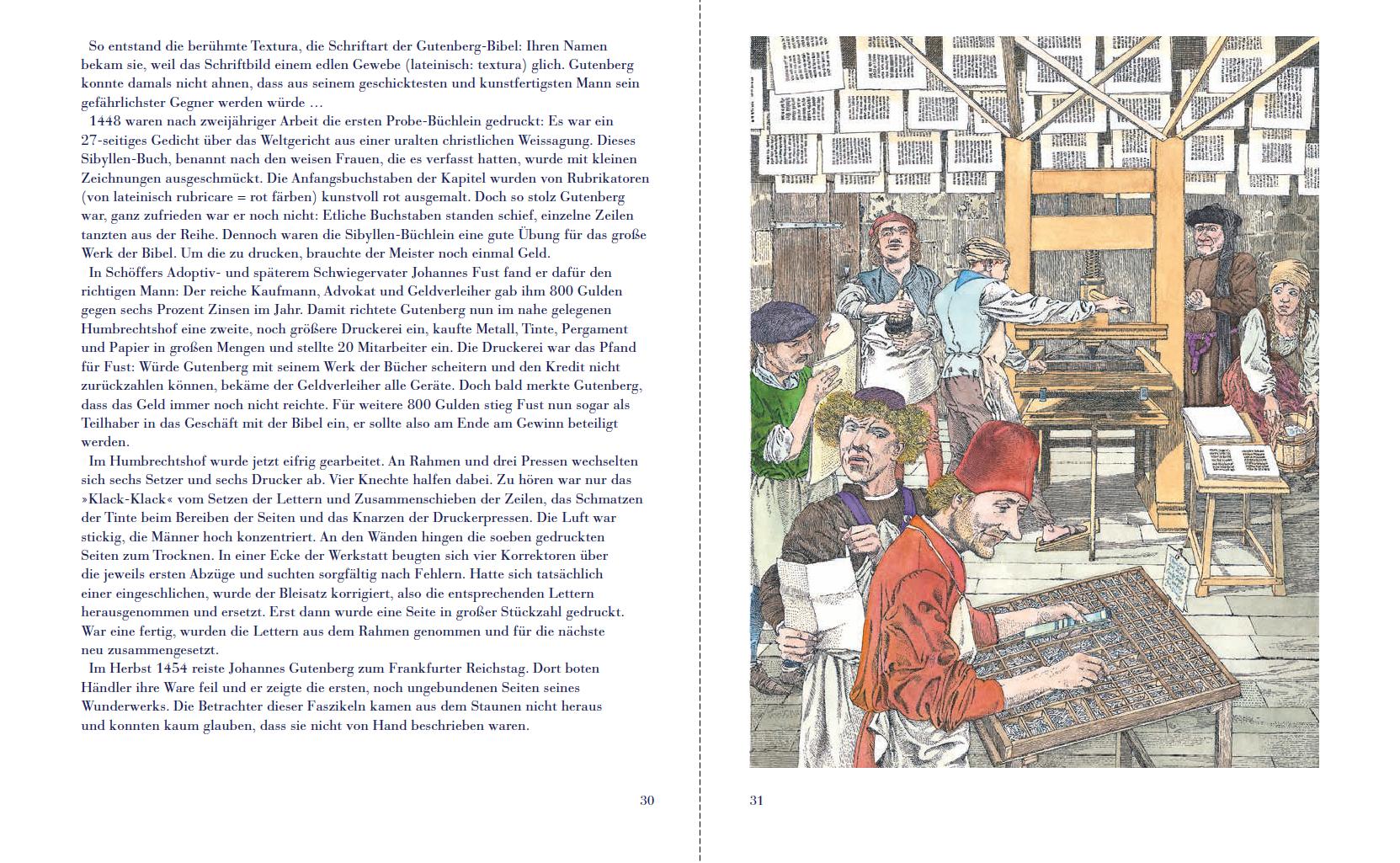 Beispielinhalt (Bild) Johannes Gutenberg