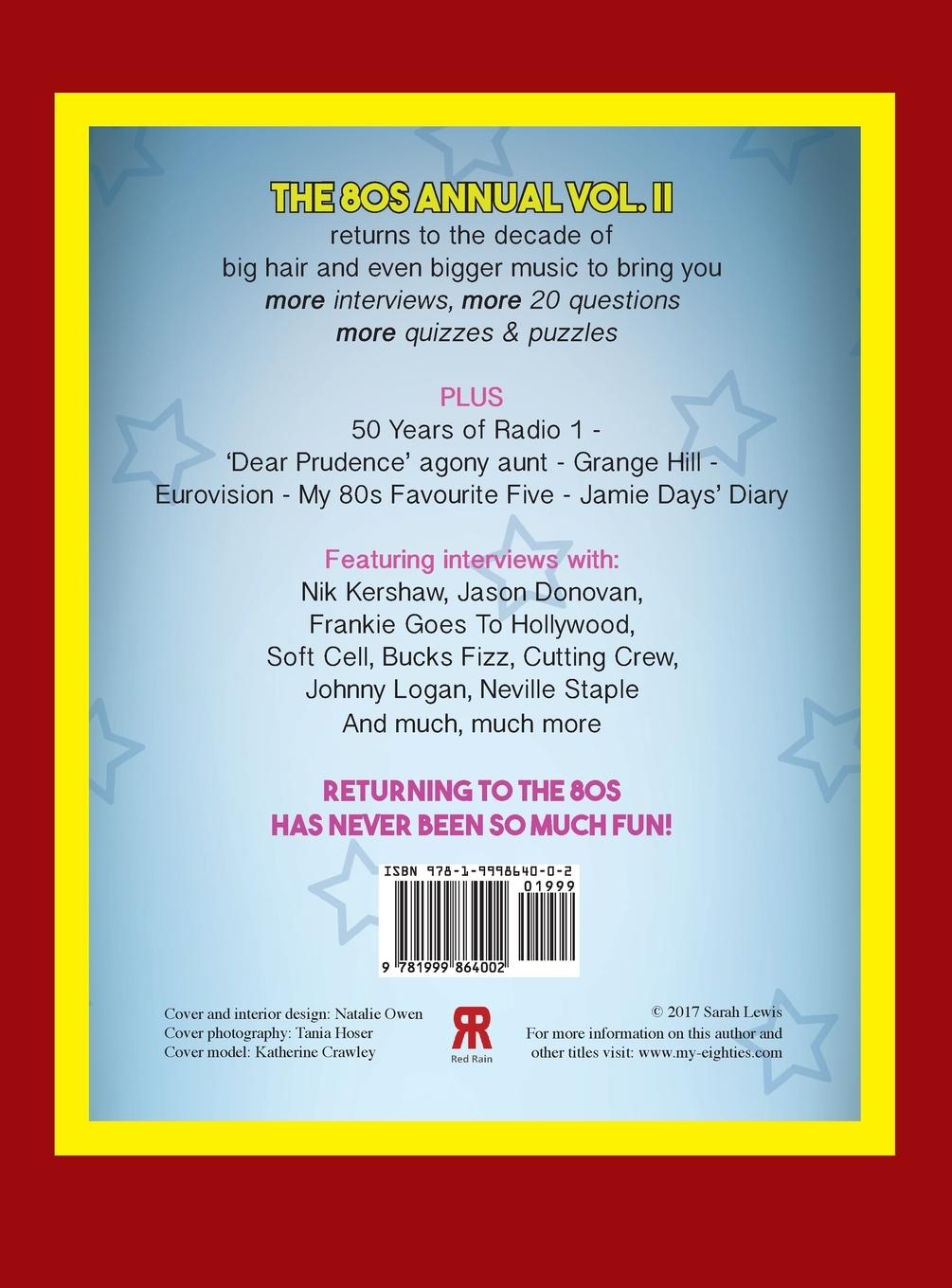 Rückseitencover The 80s Annual Vol. II