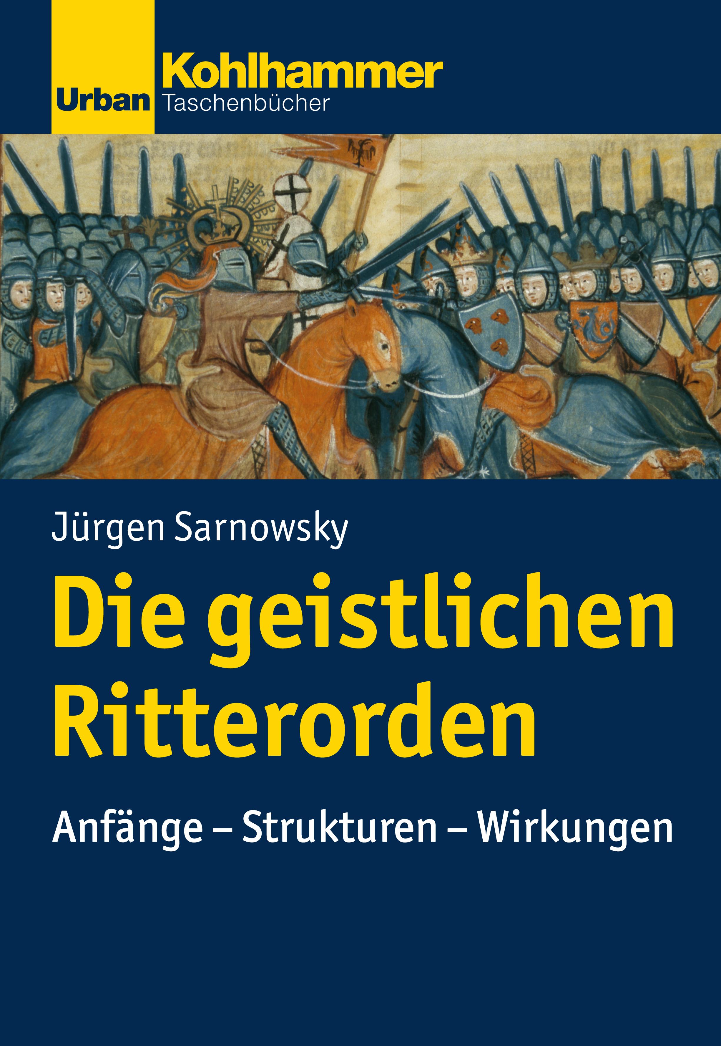 Vorderes Coverbild Die geistlichen Ritterorden