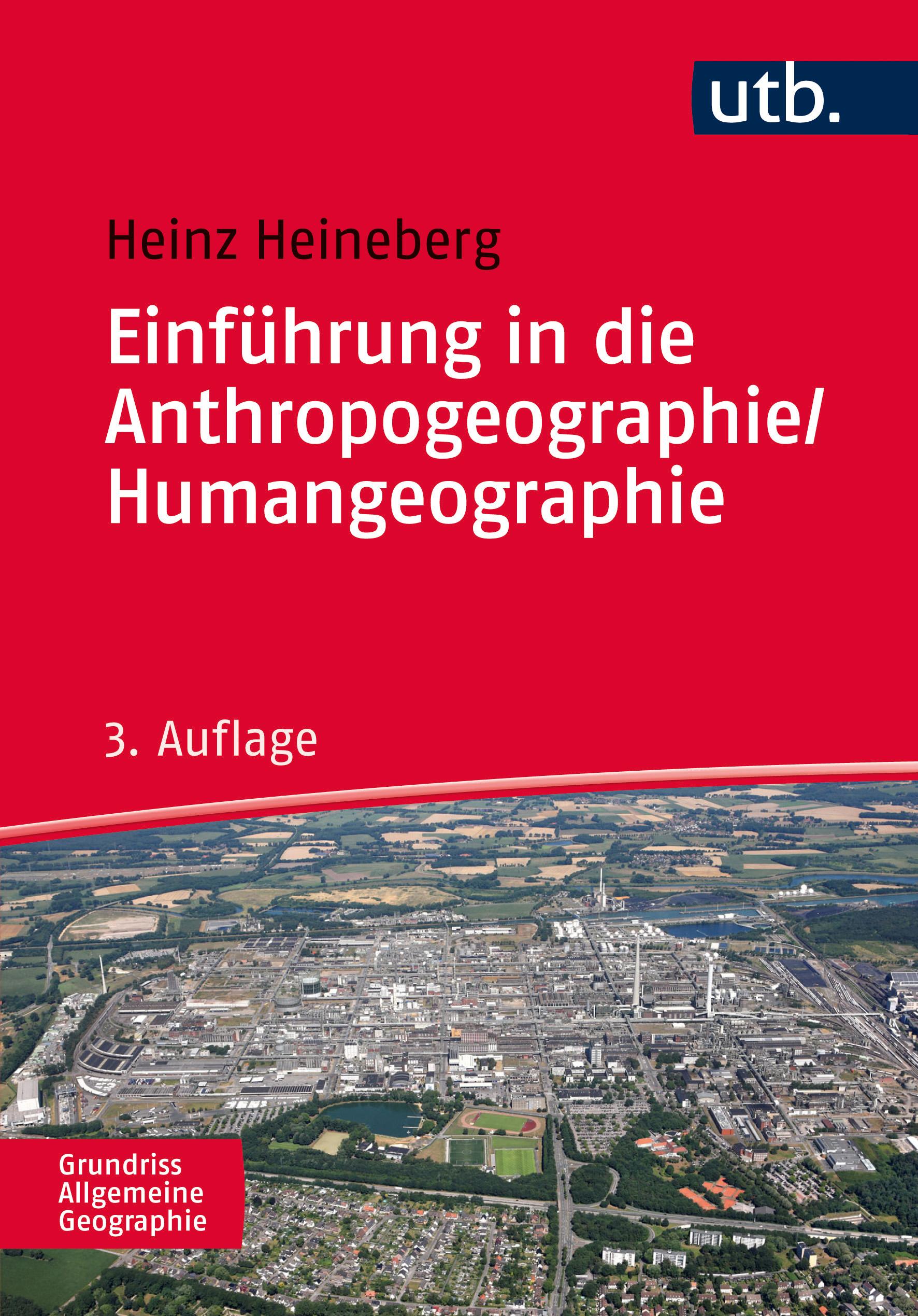 Vorderes Coverbild Einführung in die Anthropogeographie / Humangeographie