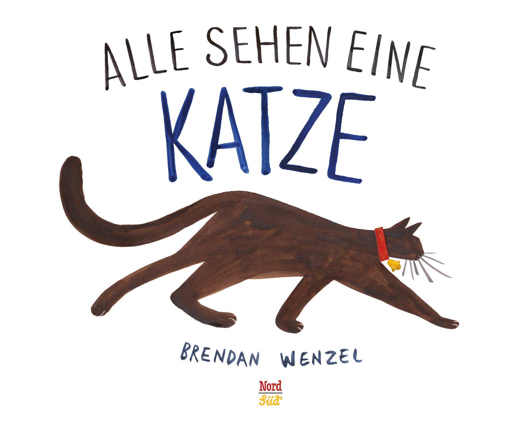 Vorderes Coverbild Alle sehen eine Katze