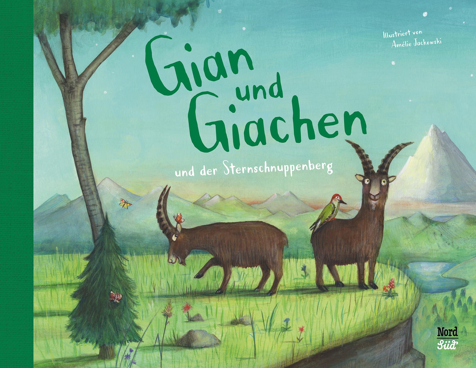 Vorderes Coverbild Gian und Giachen und der Sternschnuppenberg