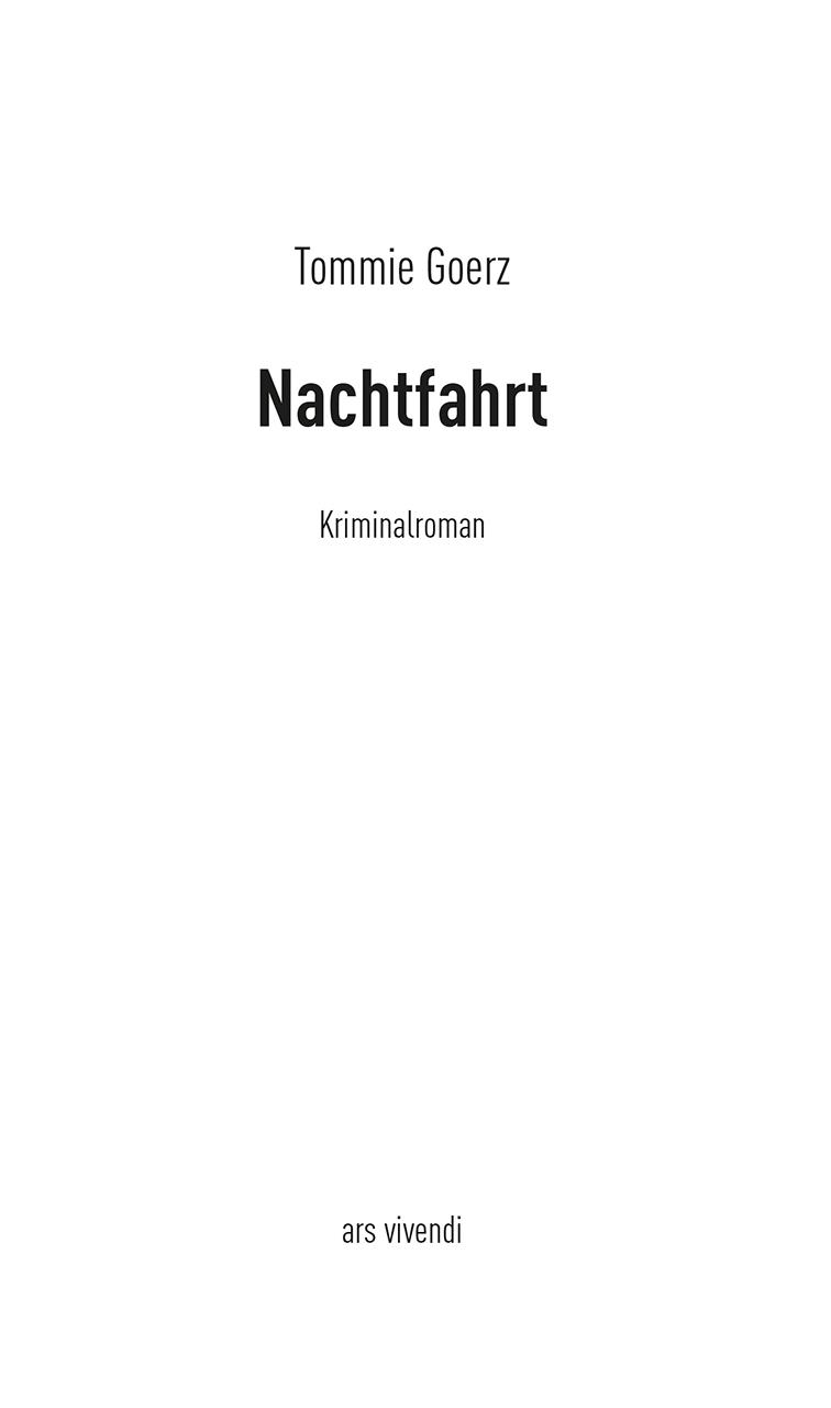 Beispielinhalt (Bild) Nachtfahrt