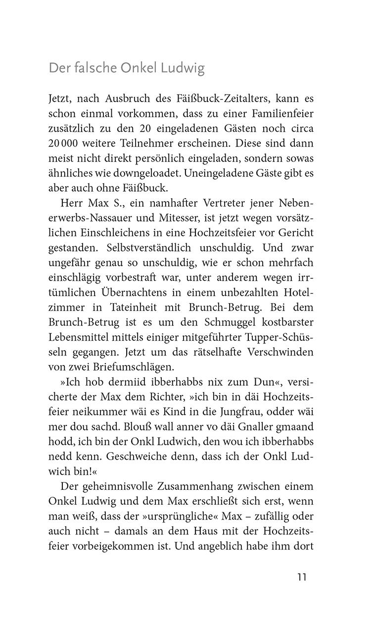 Beispielinhalt (Bild) Ich bitte um Milde. Band 2 - 60 neue Gerichtsglossen