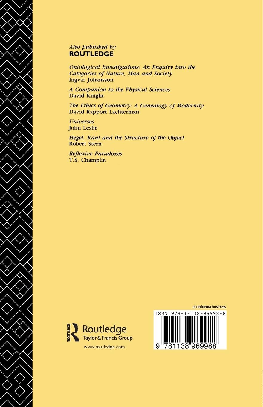 Rückseitencover Causation and Universals