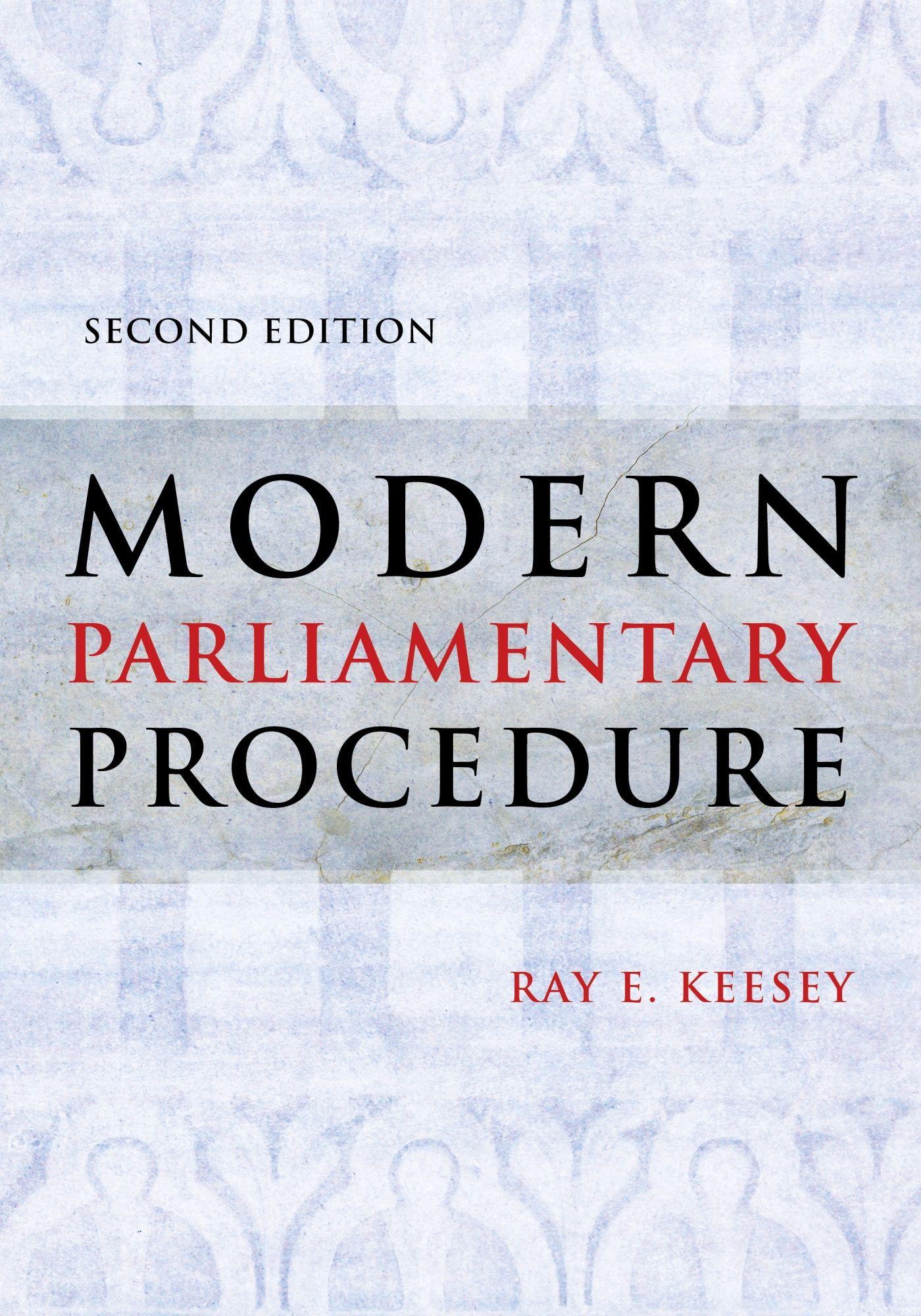 Vorderes Coverbild Modern Parliamentary Procedure