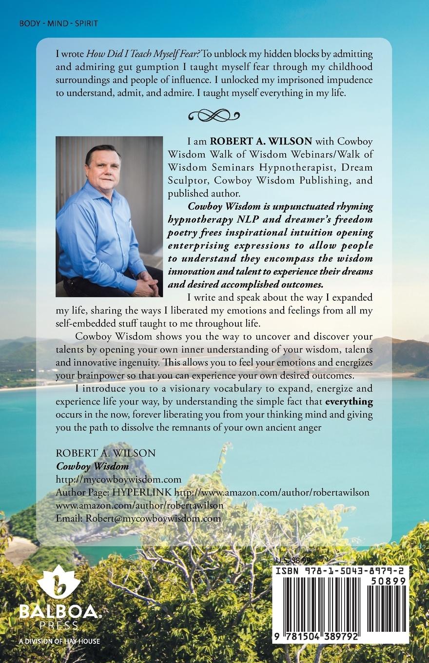 Rückseitencover How Did I Teach Myself Fear?