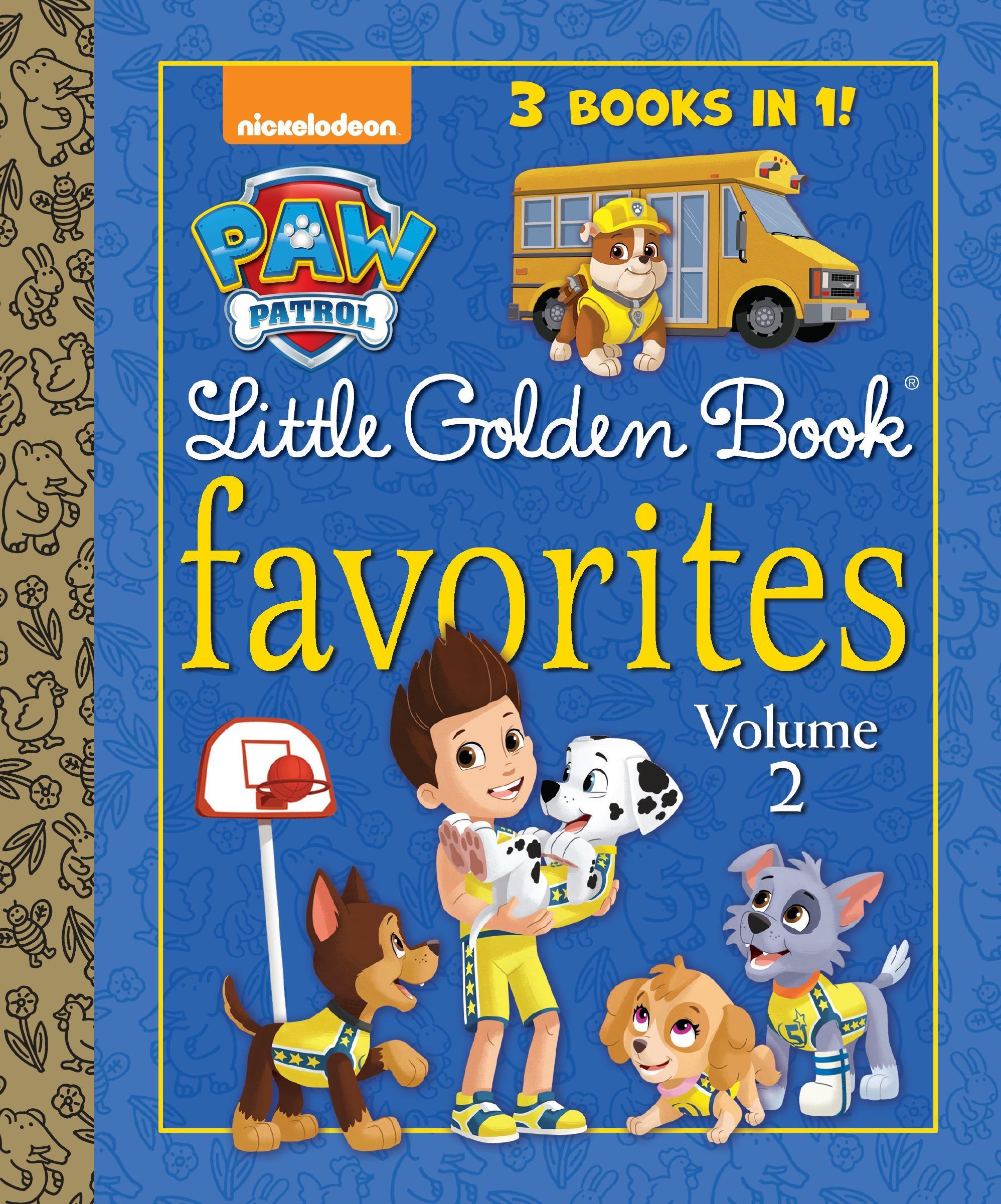 Vorderes Coverbild Paw Patrol Little Golden Book Favorites, Volume 2 (Paw Patrol)