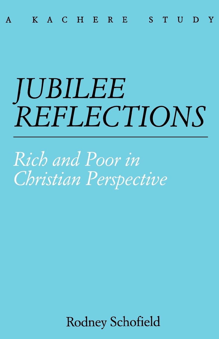 Vorderes Coverbild Jubilee Reflections. Rich and Poor in Christian Perspective
