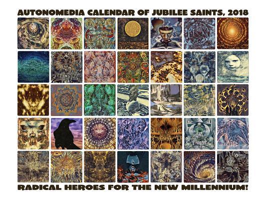 Vorderes Coverbild Autonomedia Calendar of Jubilee Saints 2018