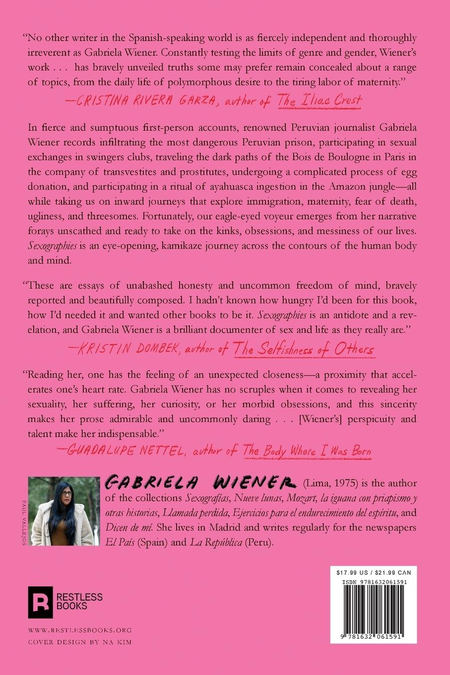 Rückseitencover Sexographies