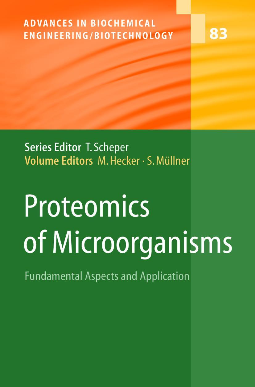 Vorderes Coverbild Proteomics of Microorganisms
