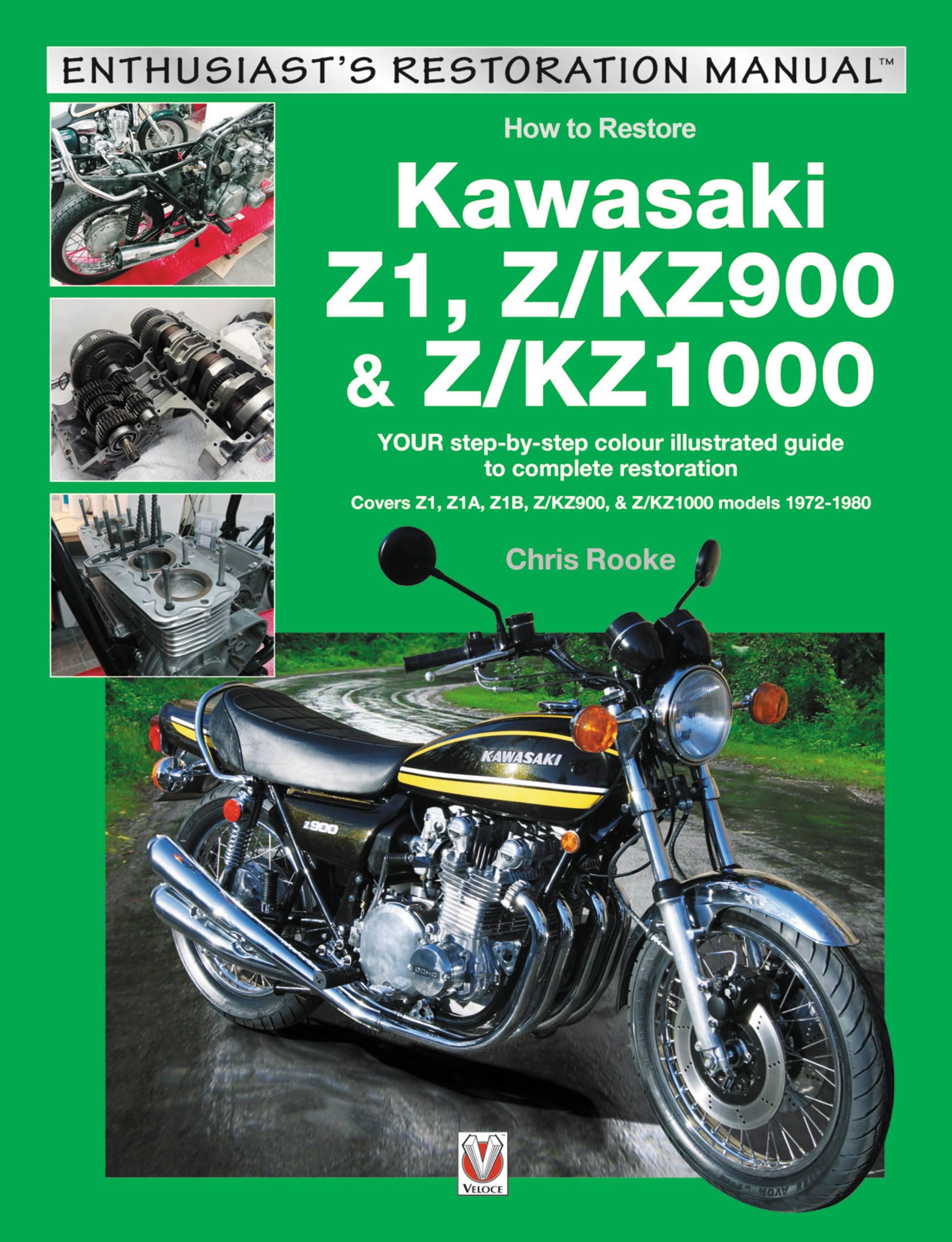 Vorderes Coverbild Kawasaki Z1, Z/Kz900 & Z/Kz1000