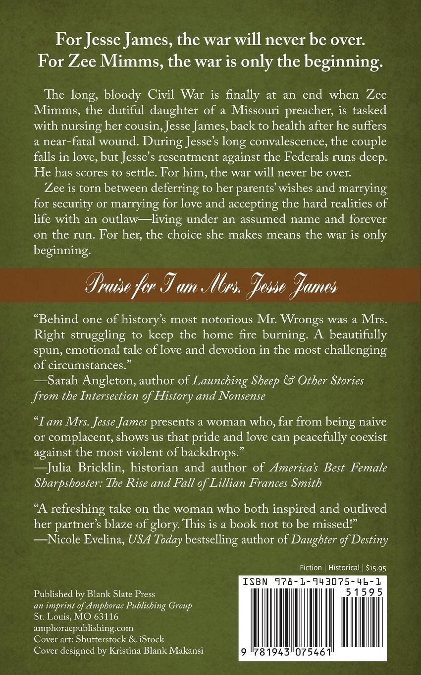 Rückseitencover I am Mrs. Jesse James