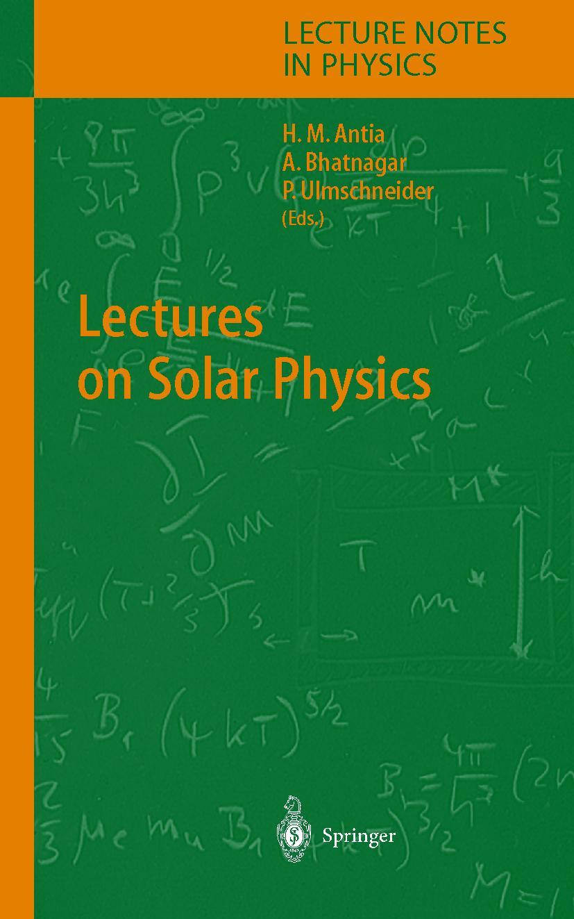 Vorderes Coverbild Lectures on Solar Physics