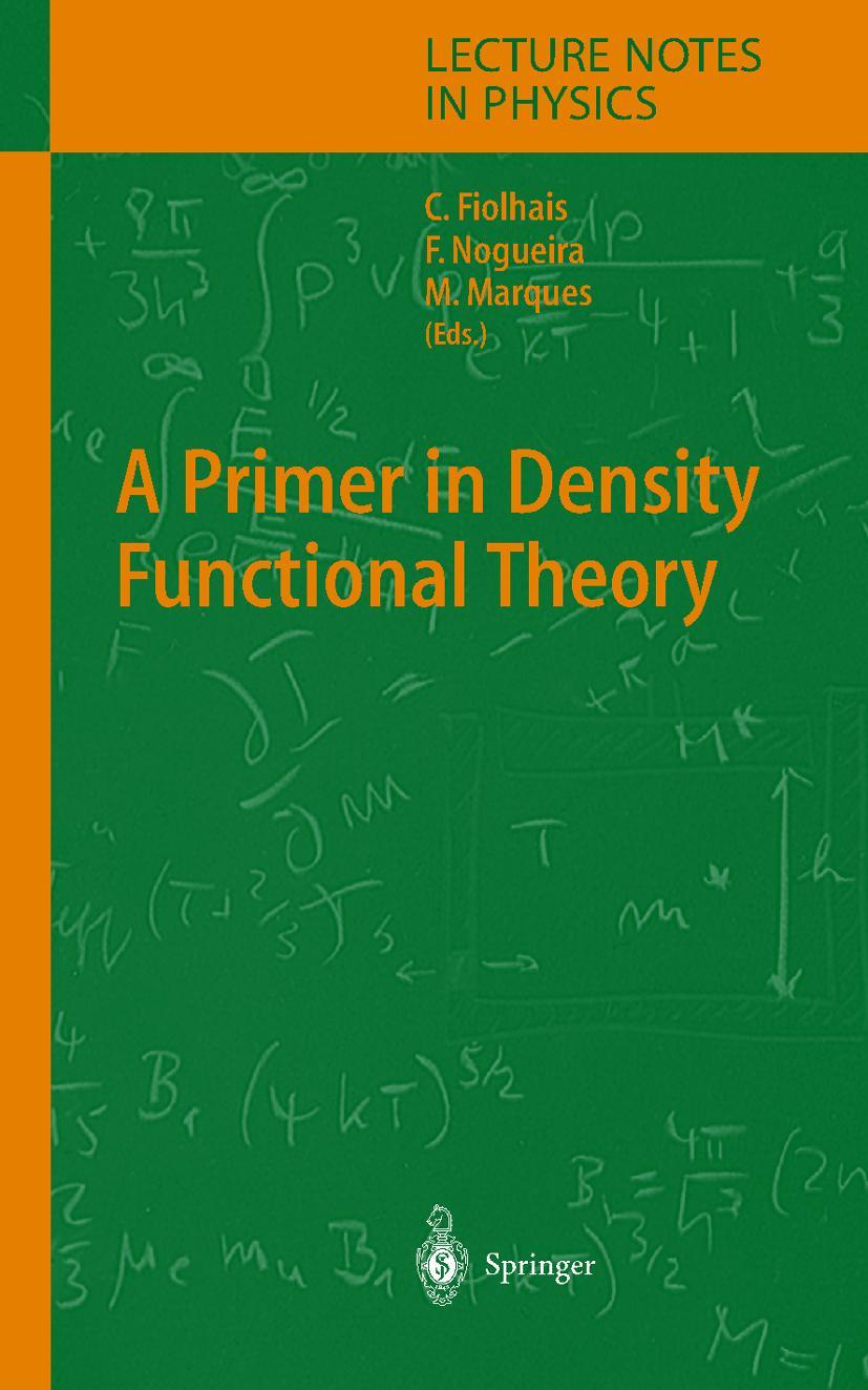 Vorderes Coverbild A Primer in Density Functional Theory
