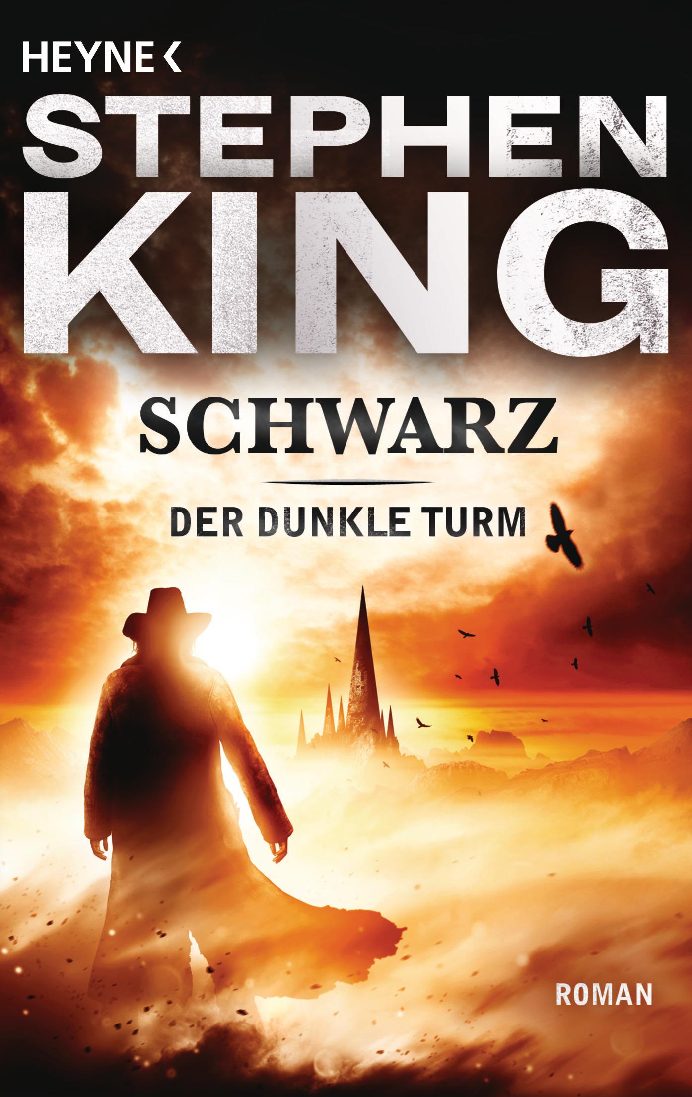 Vorderes Coverbild Der dunkle Turm 1. Schwarz