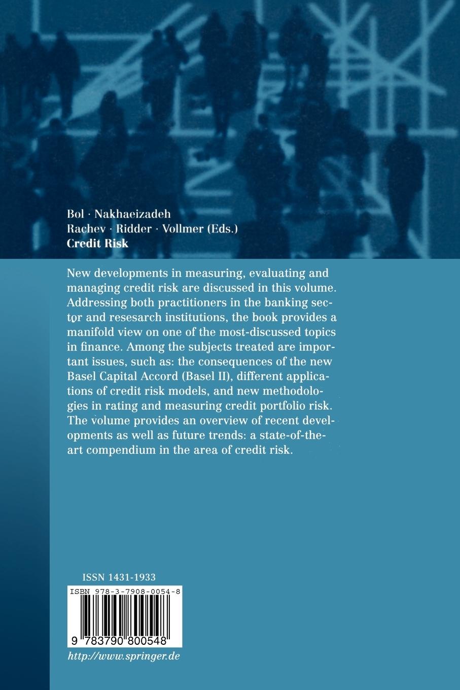 Rückseitencover Credit Risk