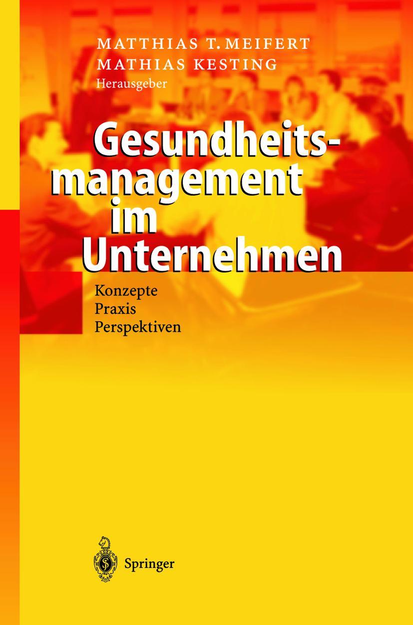 Vorderes Coverbild Gesundheitsmanagement im Unternehmen