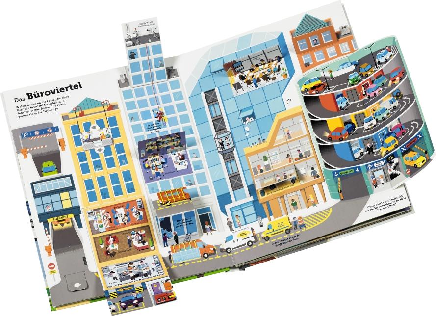 Beispielinhalt (Bild) Mein großes Buch der Stadt