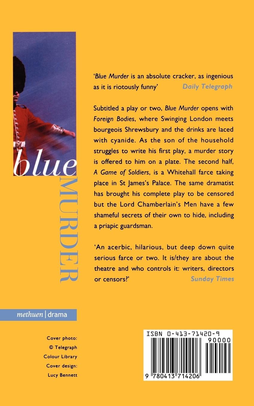 Rückseitencover Blue Murder