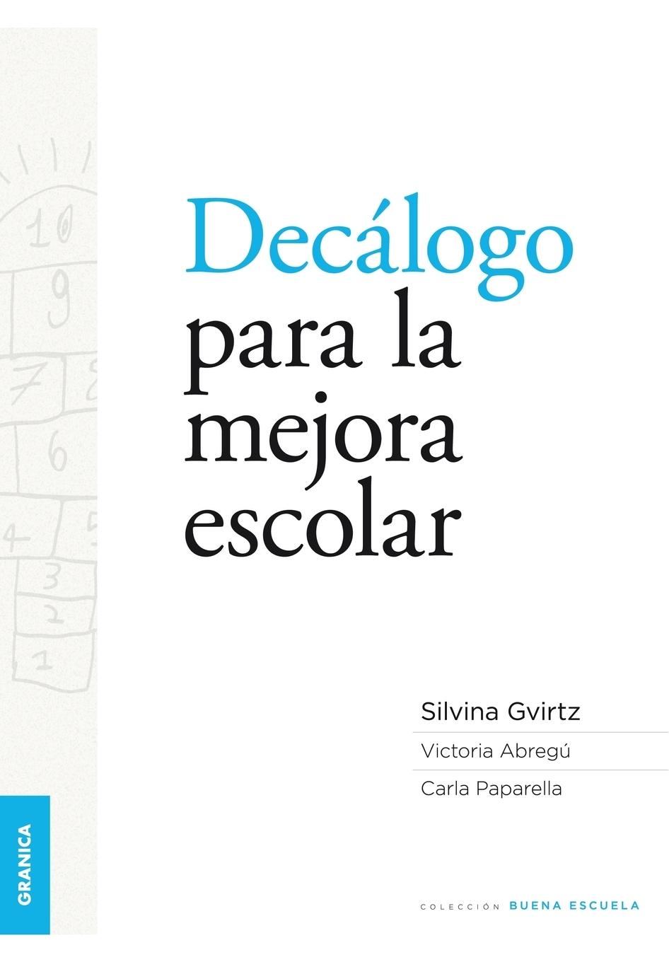 Vorderes Coverbild Decálogo para la mejora escolar