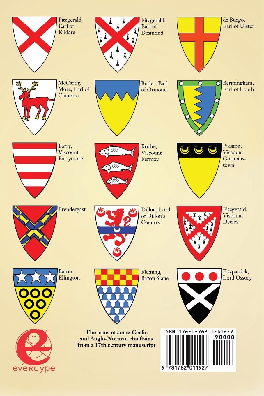 Rückseitencover Irish Heraldry