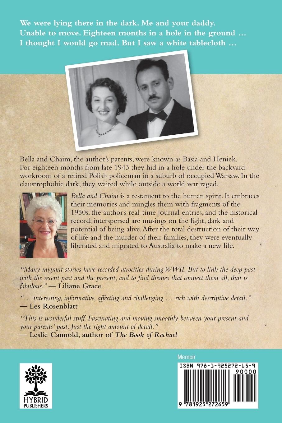 Rückseitencover Bella and Chaim