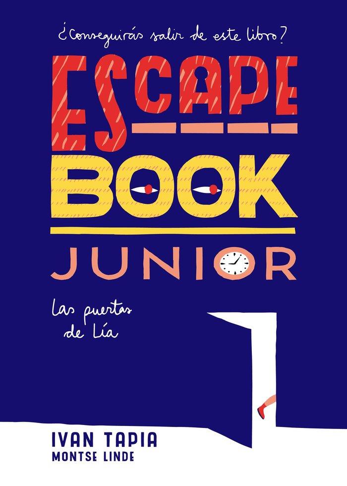 Vorderes Coverbild Escape book junior : las puertas de Lía