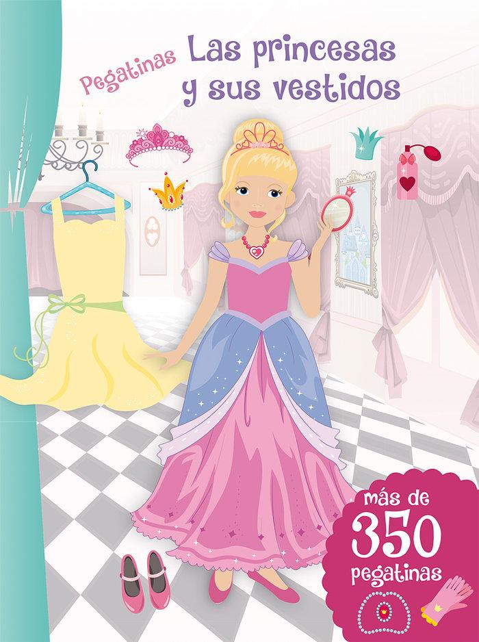 Vorderes Coverbild Pegatinas: Las Princesas Y Sus Vestidos