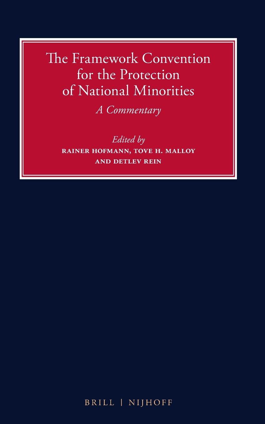 Vorderes Coverbild The Framework Convention for the Protection of National Minorities
