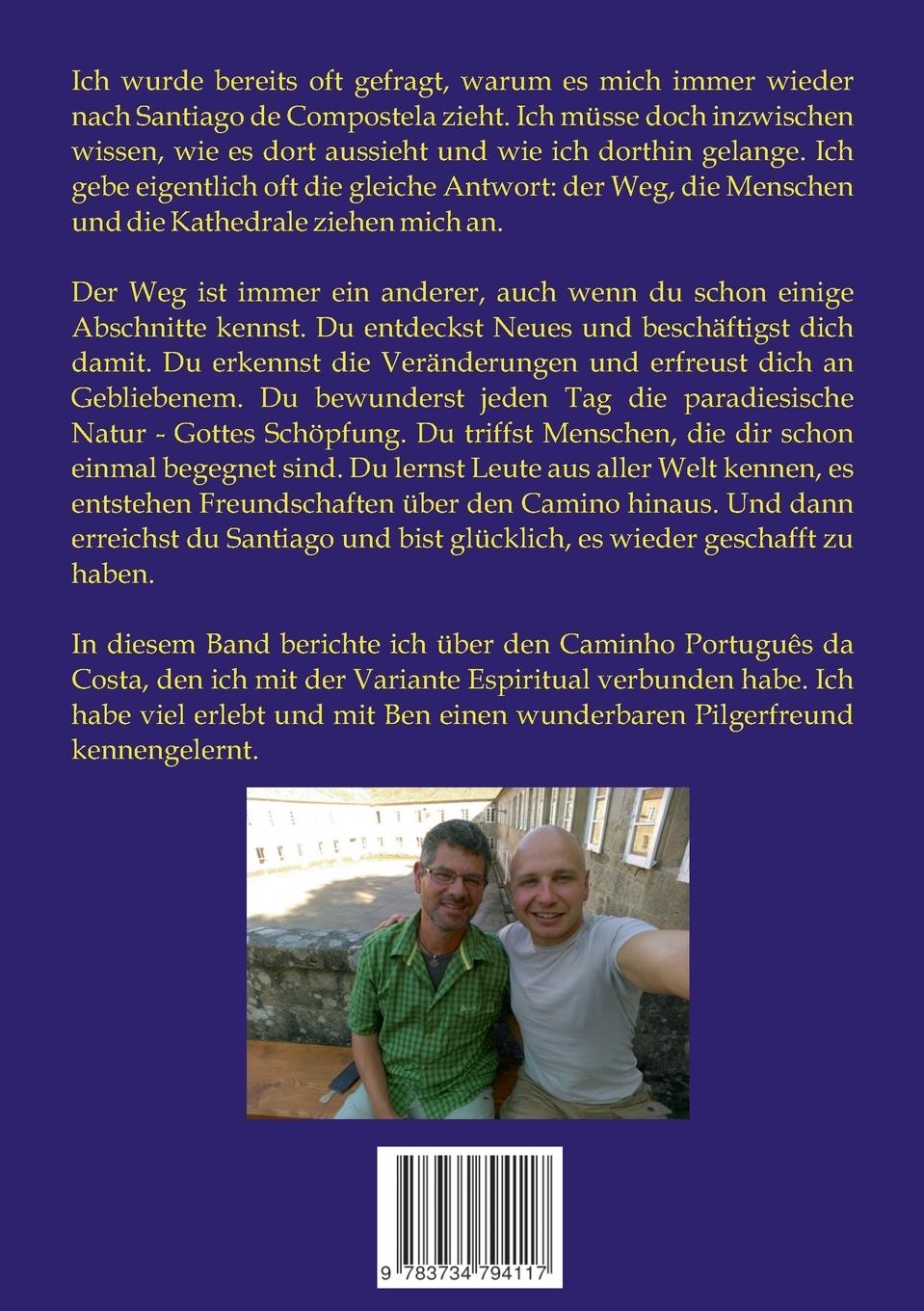 Rückseitencover Unterwegs nach Santiago ...