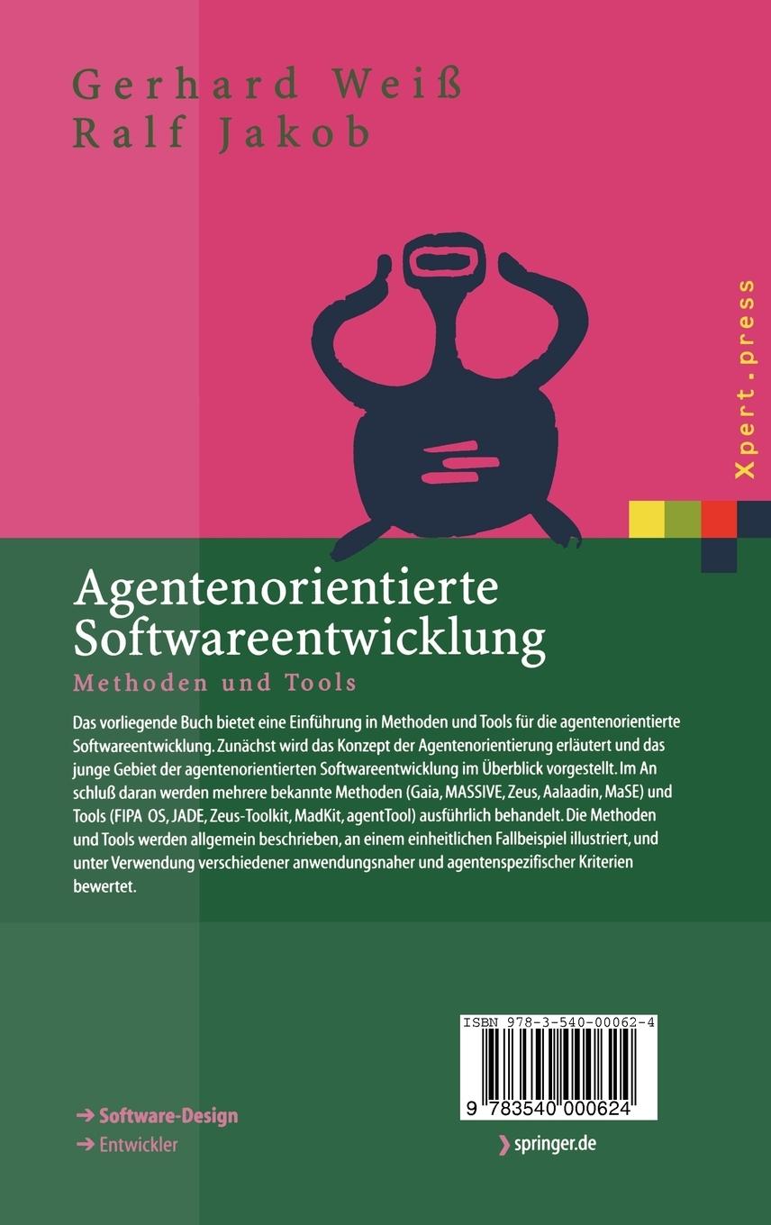 Rückseitencover Agentenorientierte Softwareentwicklung