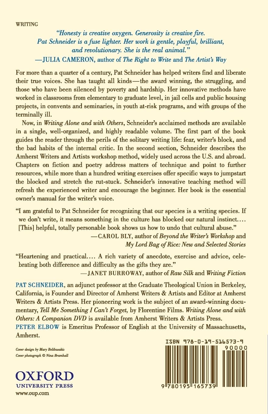 Rückseitencover Writing Alone and with Others