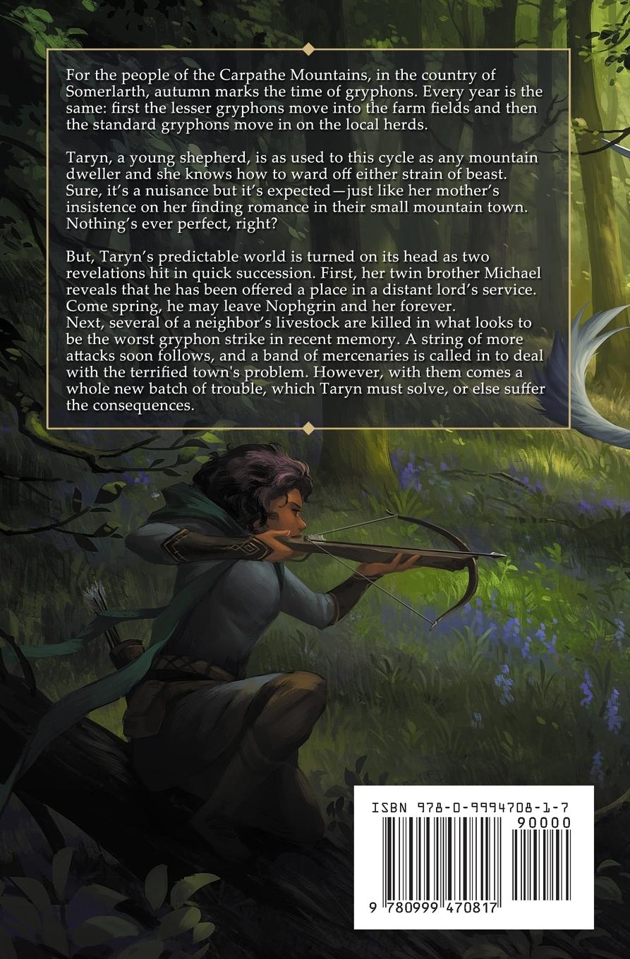 Rückseitencover Of Gryphons and Other Monsters