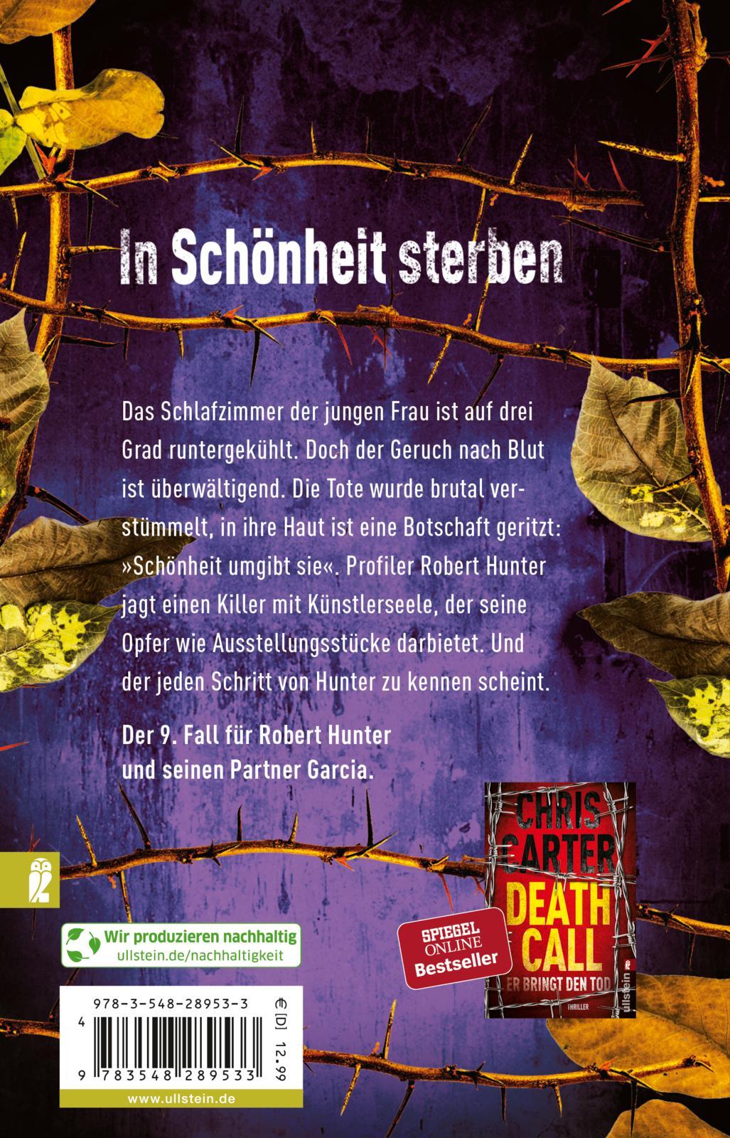 Rückseitencover Blutrausch - Er muss töten