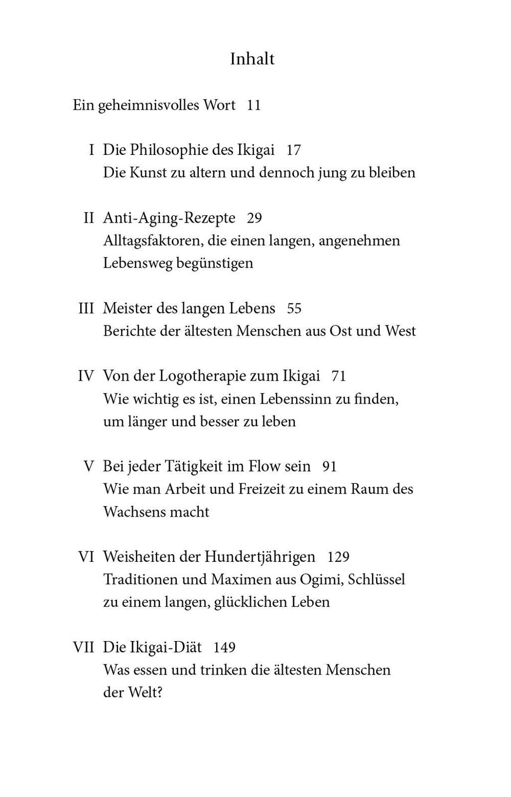 Beispielinhalt (Bild) Ikigai