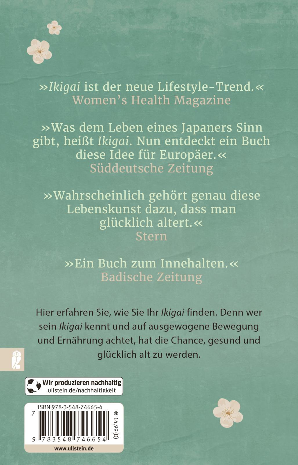 Rückseitencover Ikigai