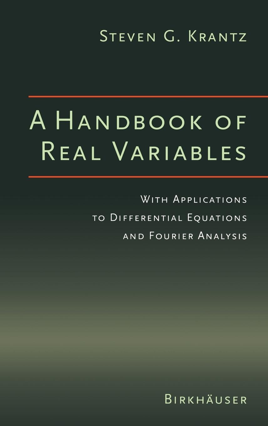 Vorderes Coverbild A Handbook of Real Variables