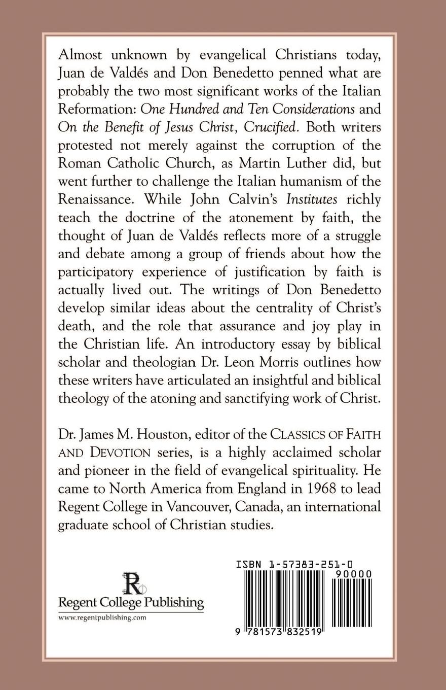 Rückseitencover The Benefit of Christ