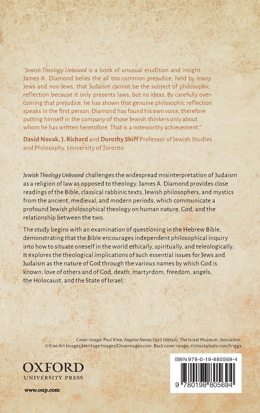 Rückseitencover JEWISH THEOLOGY UNBOUND C